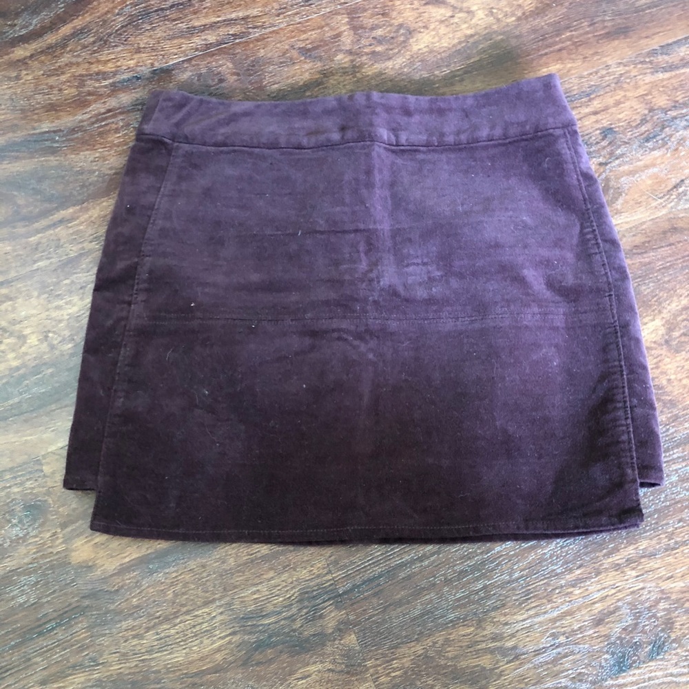Plum skirt